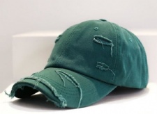 Wholesale Washing cloth material with high quality Baseball Caps worn-out hip hop caps  broken style sports cap