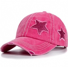 Custom Cotton Sport Distressed Washed Ponytail Trucker Hat Vintage High Quality baseball caps